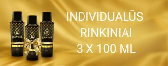 Individualūs rinkiniai 3 x 100 ml